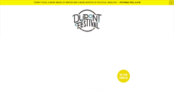 Desktop Screenshot of dupontfestival.org